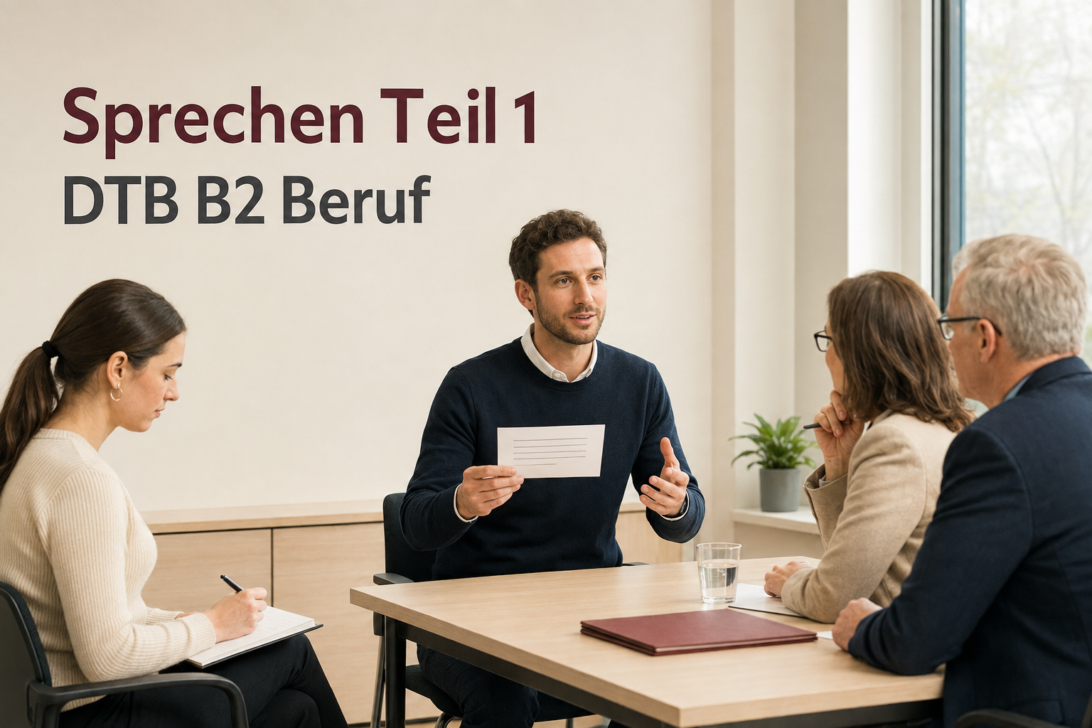 Sprechen Teil 1 DTB B2 Beruf